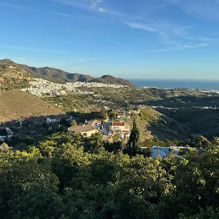 Villa En Frigiliana Con Piscina, Jacuzzi Y Espectaculares Vistas Exterior photo
